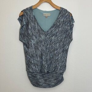 Knox Rose Heathered Blue Shirt